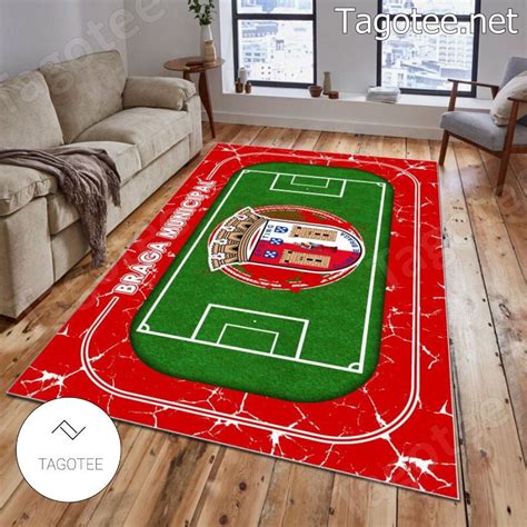 SC Braga Logo Carpet Rugs - Tagotee