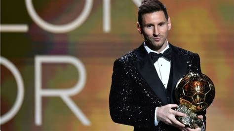 Ballon d'Or 2021 winner: Messi win best player award - BBC News Pidgin