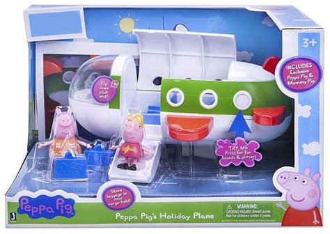 Peppa Pig Peppa Pigs Holiday Plane Playset Jazwares - ToyWiz