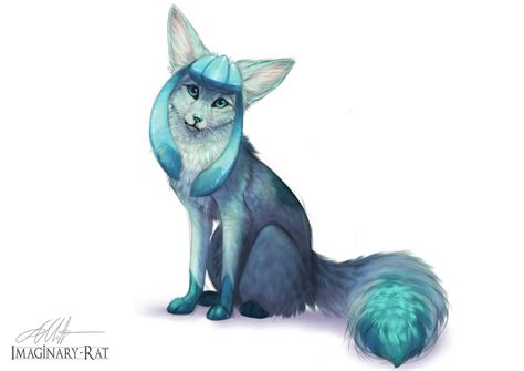 Eevee Week - Glaceon by ImaginaryRat on DeviantArt