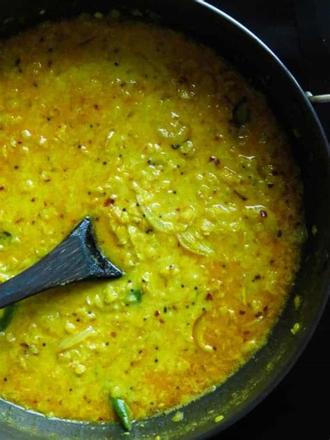 Sri Lankan Dhal curry(parippu, dal, daal) Island smile