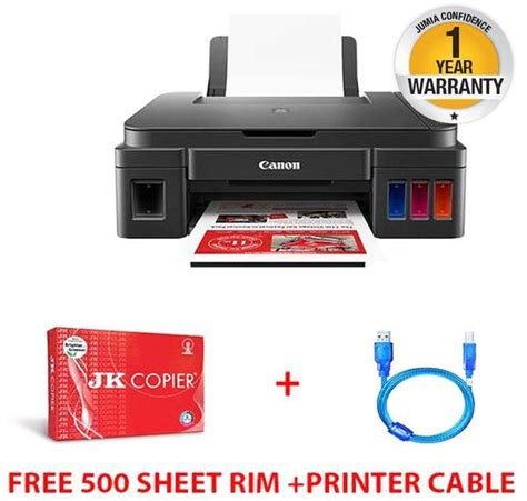 Canon G2411 AIO PRINTER+500SHEET RIM+ CABLE price from jumia in Kenya - Yaoota!