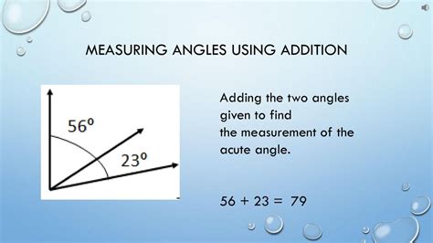 Measuring Angles using Addition and Subtraction - ppt download