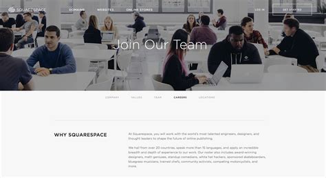 10 awesome career page design examples | Greenhouse