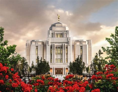 Meridian Temple - A Place of Safety Mormon Temples, Lds Temples, Logan ...