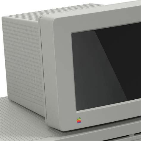 3D Apple Macintosh II model | 3D Molier International