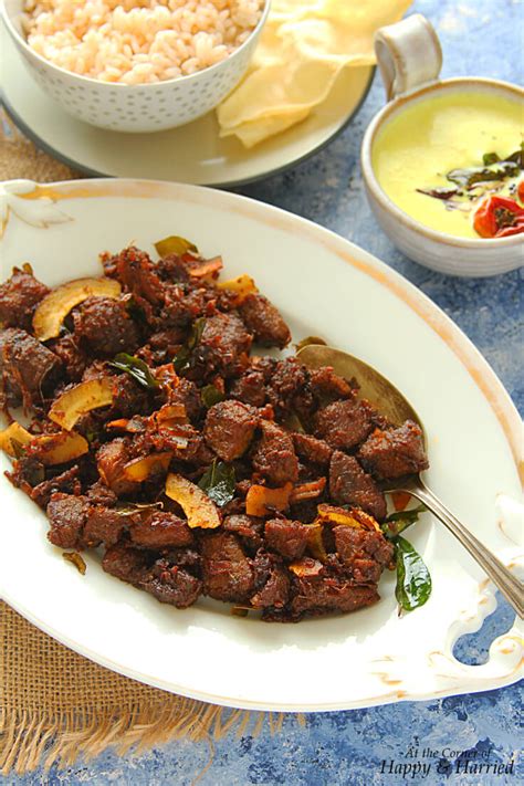 Beef Ularthiyathu {Kerala Beef Fry}