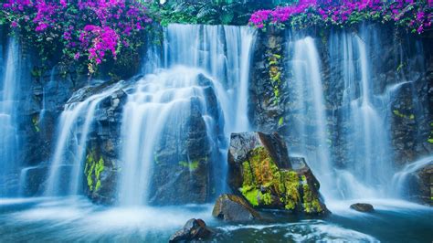 Desktop Wallpapers Waterfalls with Rainbow (34+ images)