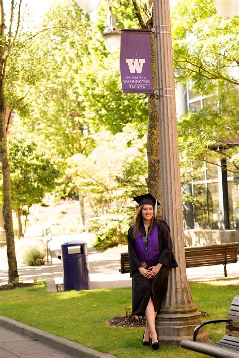 Graduation photoshoot at the University of Washington Tacoma. Graduation Photoshoot, University ...