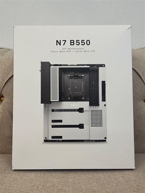 NZXT N7 B550 Motherboard (White), Computers & Tech, Parts & Accessories ...