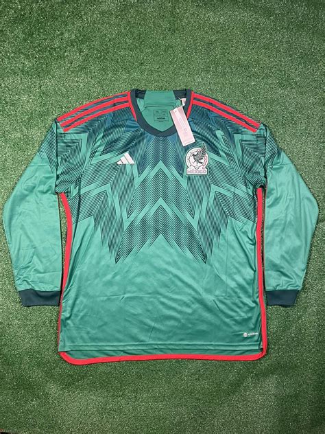 Adidas MEXICO LONG SLEEVE HOME JERSEY | Grailed