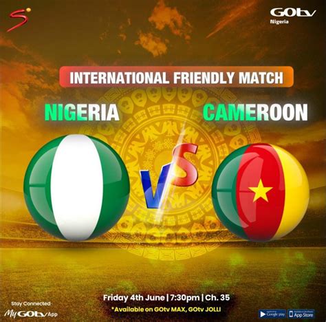 Cameroon Vs Nigeria : Nigeria Vs Cameroon (International Friendly ...