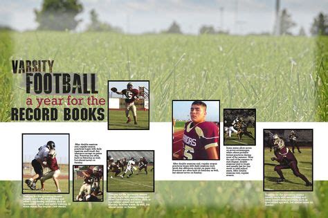 24 Football yearbook ideas | yearbook, football, yearbook themes