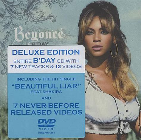 Beyoncé B-Day - Deluxe Edition UK 2-disc CD/DVD set (394153)