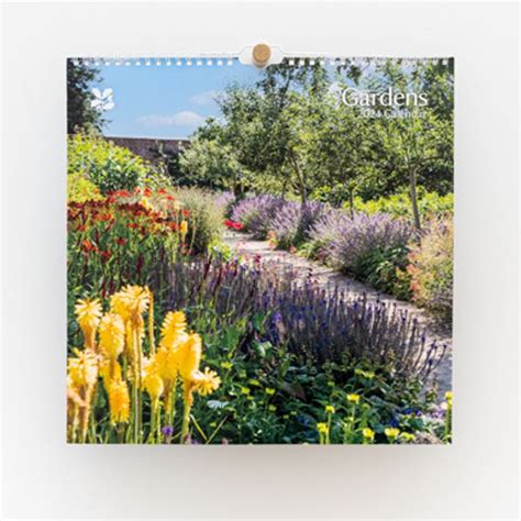 National Trust Gardens Calendar 2024