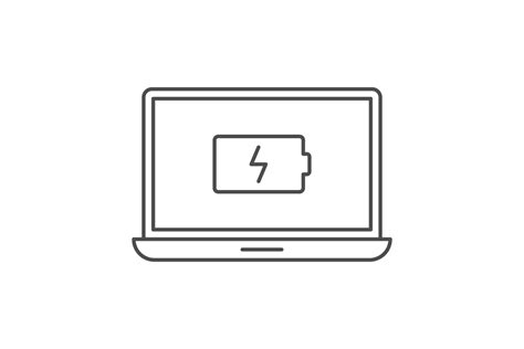 Laptop and battery notification icon vector design 21056275 Vector Art at Vecteezy