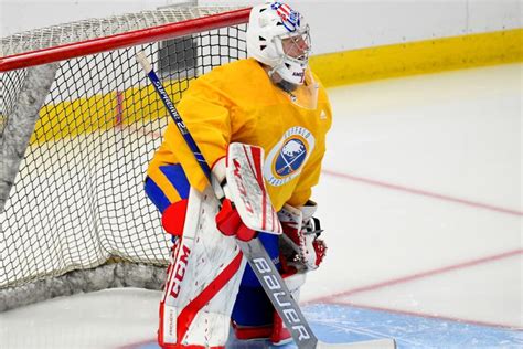 Sabres goalie Michael Houser enjoying first taste of NHL: ‘Cool ...