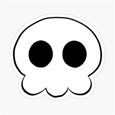 cute skull by Rebekah Lauzier | Redbubble | Skull, Rebekah, Cute