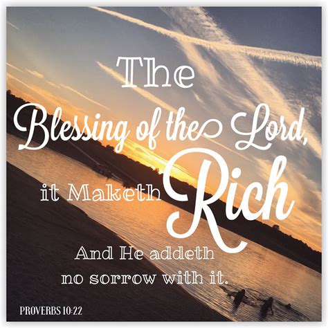 Rich in His love. #blessed The Blessing of the Lord, it maketh Rich... | Gods promises, Bible ...