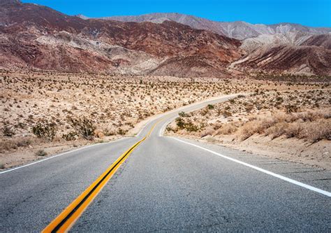 empty road to barren lands | Southern California | Bill Dickinson | Flickr