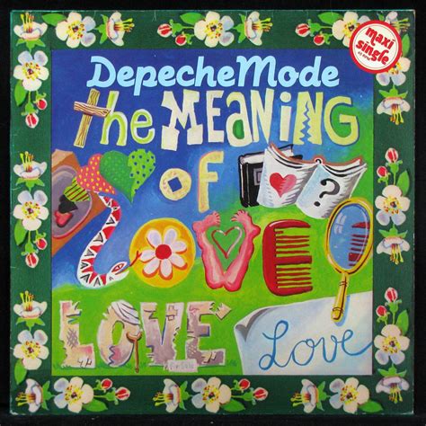 Купить виниловую пластинку Depeche Mode - Meaning Of Love (maxi), 1982 ...