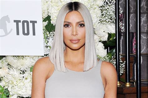 Kim Kardashian Has Spent the Past 13 Hours Bleaching Her Hair: 'I'm ...