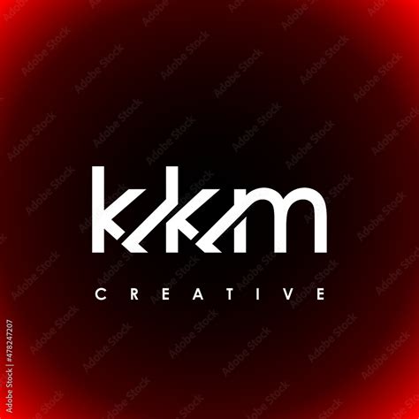 KKM Letter Initial Logo Design Template Vector Illustration Stock Vector | Adobe Stock