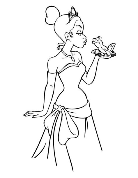 Princess Tiana Drawing at GetDrawings | Free download