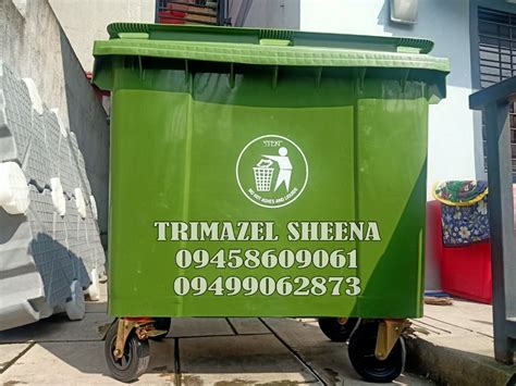 Mobile trash bin Garbage bin, Furniture & Home Living, Cleaning ...