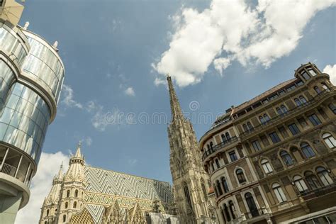 Three Architecture Styles in Vienna, Austria. Editorial Image - Image ...