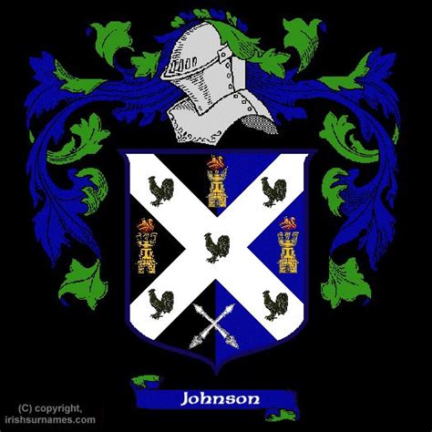 Johnson coat of arms, family crest and Johnson family history | Family ...