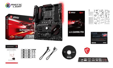 Specification X470 GAMING PRO | MSI Deutschland