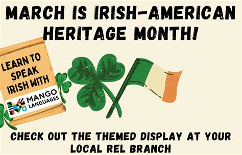 Irish American Heritage Month | Ruth Enlow Library of Garrett County