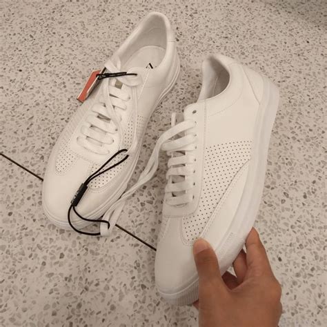 Zara Men Sale... | Mens fashion, White sneaker, Zara