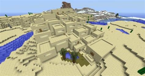 Sand House in Minecraft Desert Town