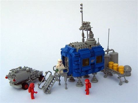 Moon Base One | Lego space, Lego design, Lego spaceship