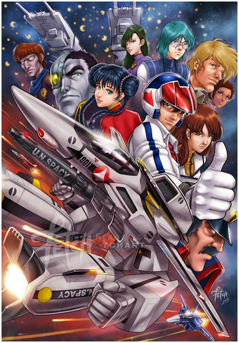 MACROSS poster by FranciscoETCHART on DeviantArt