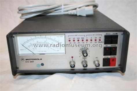 Automatic SINAD Meter SAC 3001 Equipment Motorola GmbH; |Radiomuseum.org