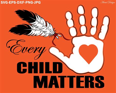 Every Child Matters SVG Orange Day Svg Every Child Matter - Etsy ...