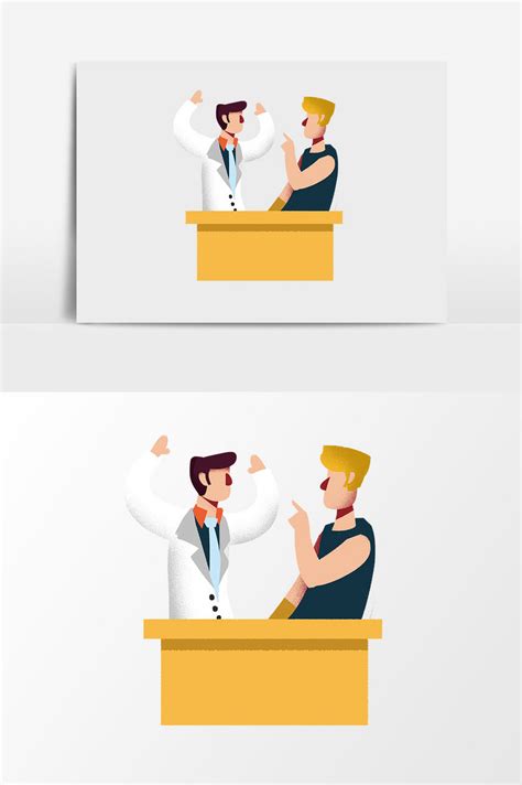 Debate Illustration | Cartoon Png,Vector Free Download - Pikbest