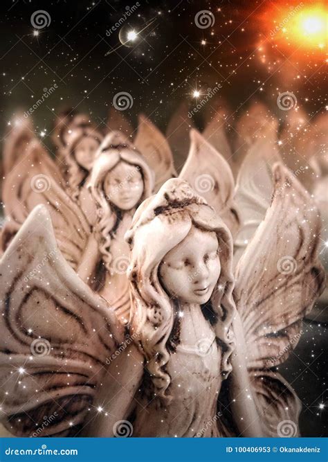 Holy Religious Christianity Symbol Angels Stock Image - Image of ...