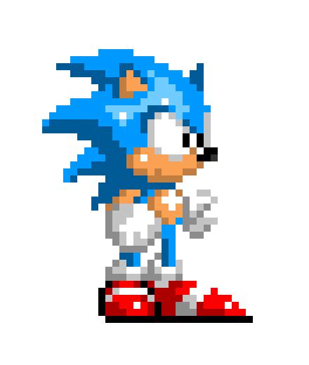 Sonic Sonic 16 Bit Sprites Png Image Transparent Png Free Download | Images and Photos finder