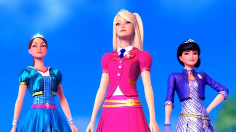 Barbie: Princess Charm School - Handmade fashion uniforms - YouTube