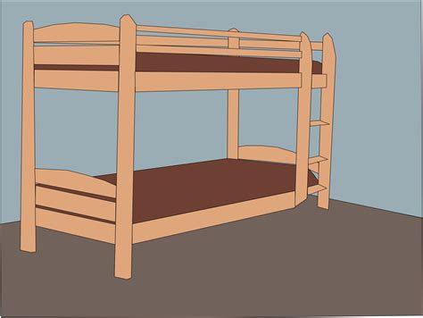 Clipart - Plank bed