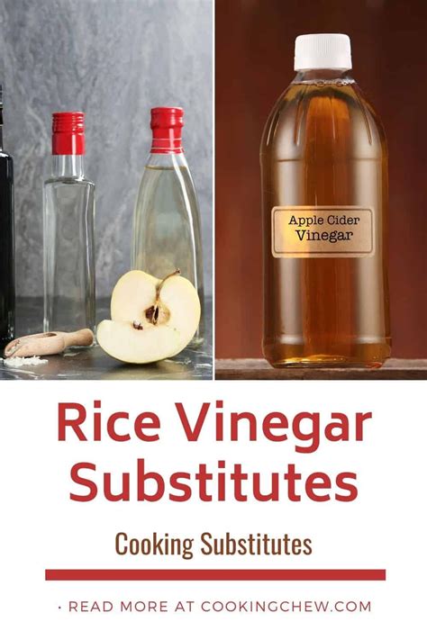 Delicious Rice Vinegar Substitutes