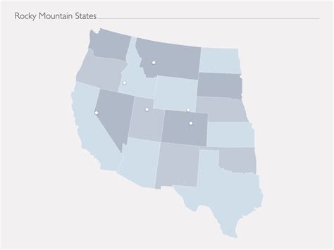 States & Capitals — Rocky Mountain States Diagram | Quizlet