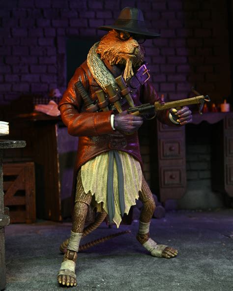 NECA Universal Monsters x Teenage Mutant Ninja Turtles Ultimate Splinter as Van Helsing - The ...