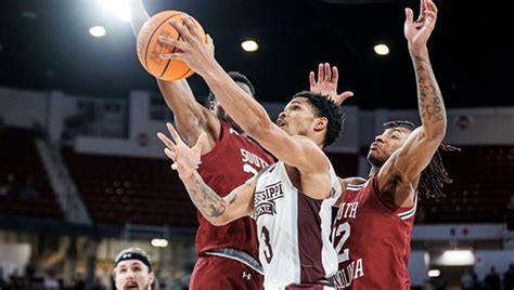 Mississippi State holds off South Carolina to continue push for NCAA ...