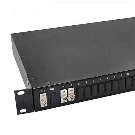 Rack Type Rack Mounted 1X2 1X16 PLC Splitter with FC APC Connector 2 Way PLC Splitter FTTX – Ontolt