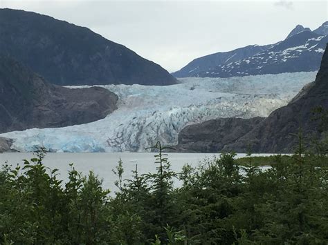 Mendenhall Glacier in Juneau, Alaska - The rapid melt started in the ...